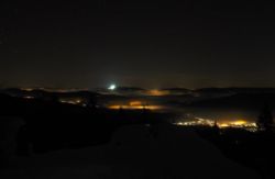 Lichtverschmutzung im Bayerischen Wald_Bildautor: Florian Vogl